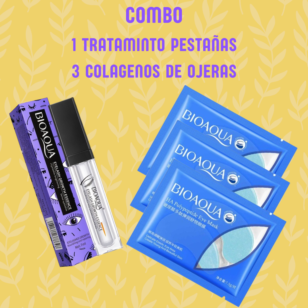 EternaGlow™ Sérum CrecePestañas XL – Realza tu mirada en semanas, con regalo de 3 colágenos