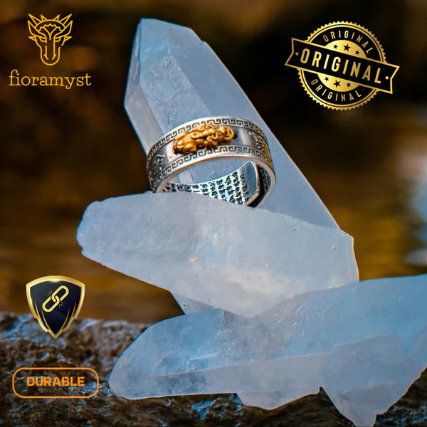 ANILLO FENG SHUI PIXIU DE LA RIQUEZA "ORIGINAL"