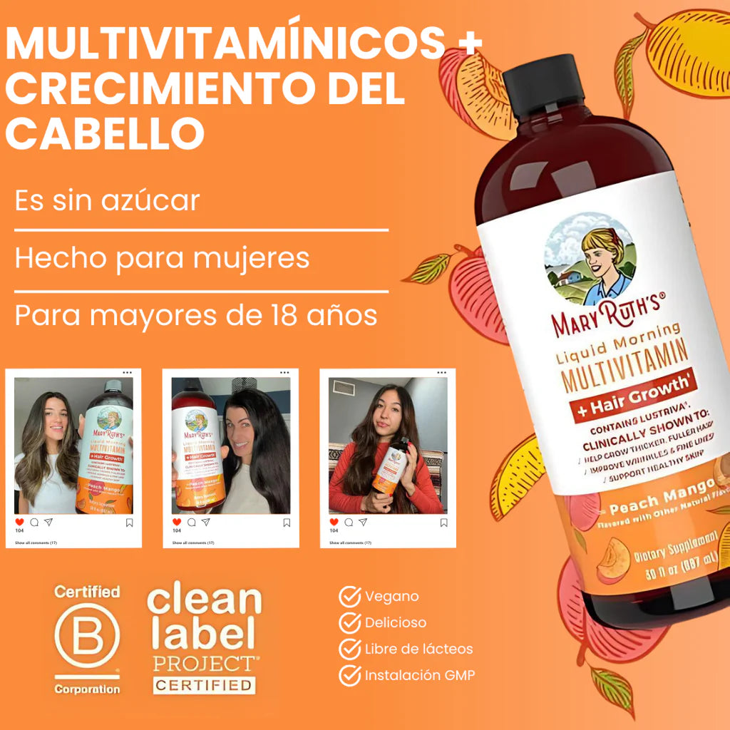 Multivitamínico MaryRuth's "Original "