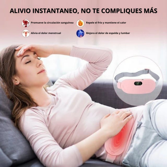 Cinturon Masajeador Térmico para Alivio Menstrual