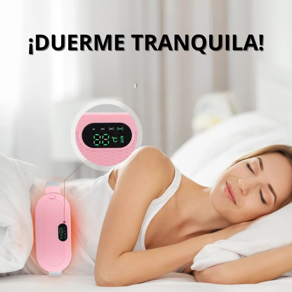 Cinturon Masajeador Térmico para Alivio Menstrual