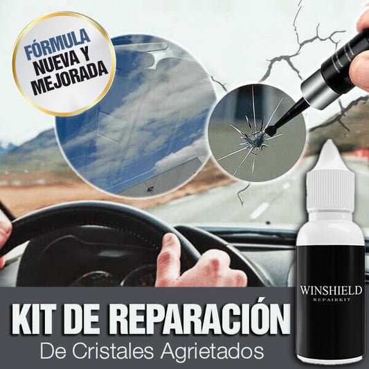Kit Reparador de Cristales (Nueva Fórmula) – Lleva 1 y Recibe una Tarjeta Aplicadora GRATIS