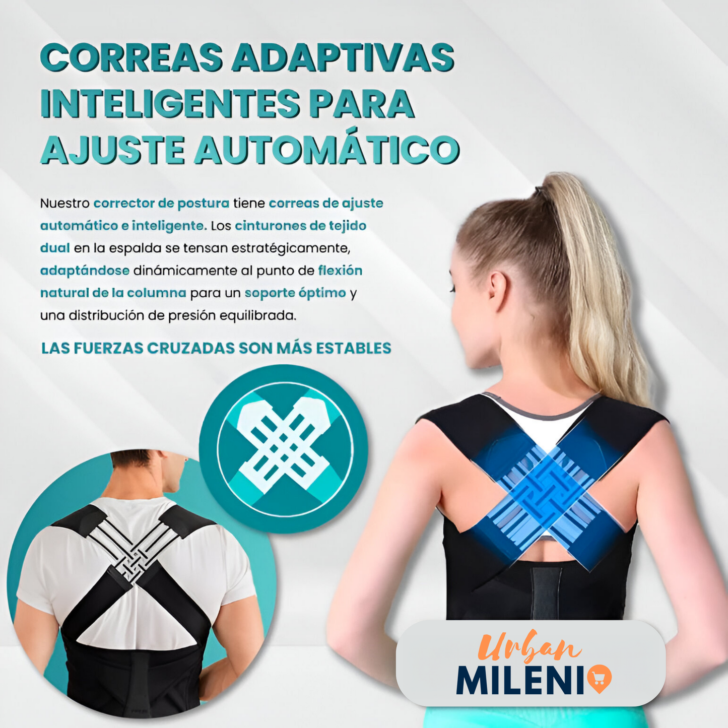Corrector de Postura Perfecta Unisex