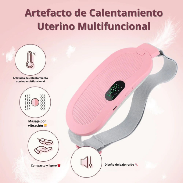 Cinturon Masajeador Térmico para Alivio Menstrual