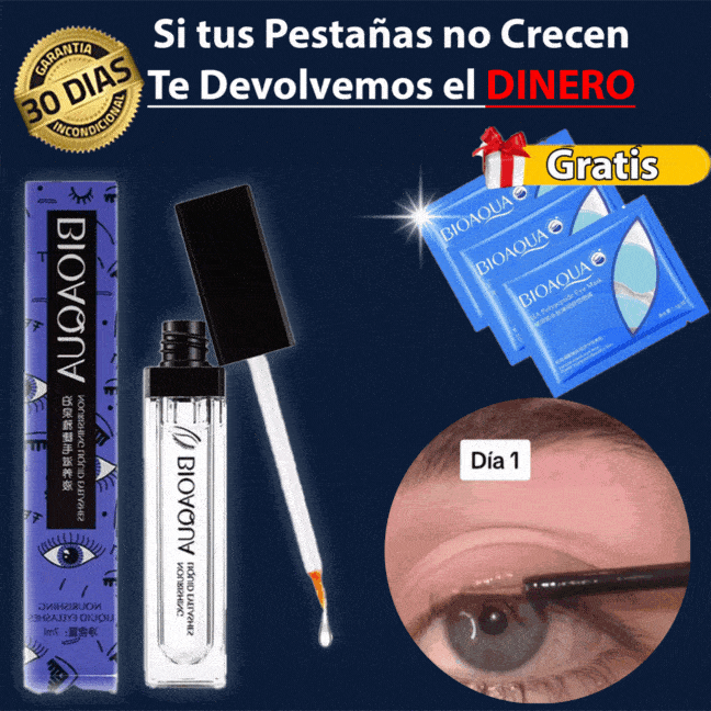 EternaGlow™ Sérum CrecePestañas XL – Realza tu mirada en semanas, con regalo de 3 colágenos