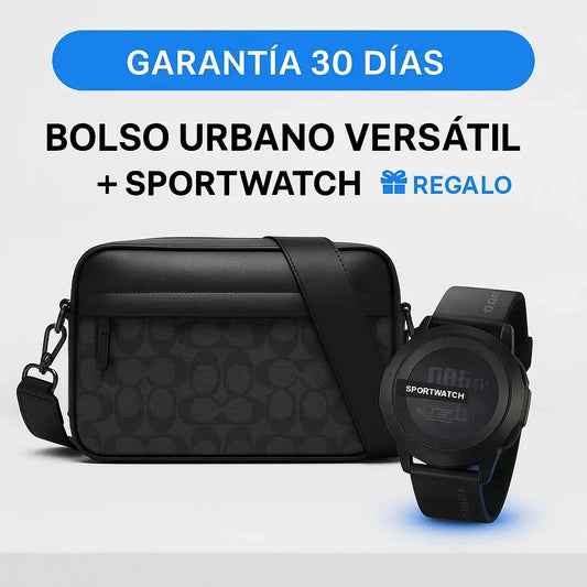 Combo Bolso Antirrobo Urbano™ + Sportwatch (GRATIS 🎁)