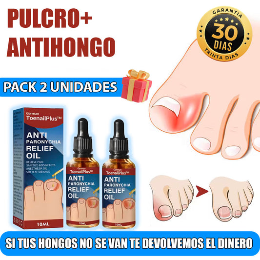 Pulcro+™ | Pack Antihongos (2 Unidades)